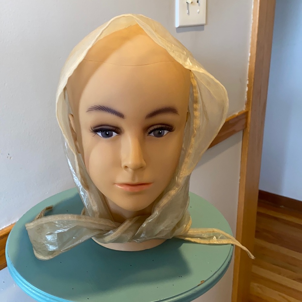 Vintage rain cap Awesome find still useable